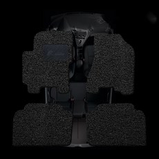엑스핏 차량용 블란도 코일매트 확장형 블랙, 현대, 그랜드 스타렉스 3/3인밴 12인승 2P H194