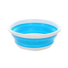 앤티스 주방용 접이식 설거지통 S, 블루, 1개