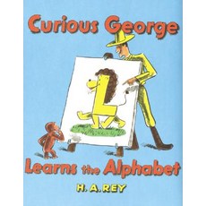 Curious George Learns the Alphabet Hardcover, Houghton Mifflin