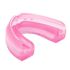 쇼크닥터 울트라 치아교정기용 마우스가드 4700, TRANS PINK