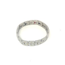 38 A29鍺手鍊 銀&金色 15顆, 1個