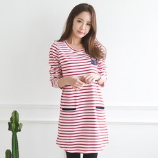 메르 긴팔 수유미니부엉이 원피스