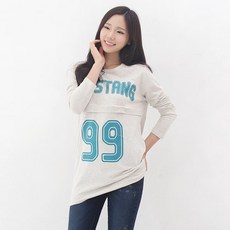 PANG PANG SHOP 印花長袖哺乳T恤