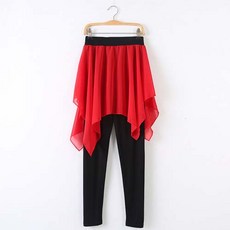 하마테 숏 발레 스커트레깅스 일체형