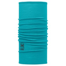 BUFF 울 슬림핏 넥웨어 113024.718.10, SOLID BLUE CAPRI