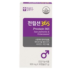 애플트리김약사네 전립선 365 쏘팔메토, 900mg, 1개