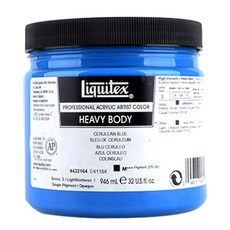리퀴텍스 HB아크릴물감 S3 164 CeruleanBlue, 946ml, 1색