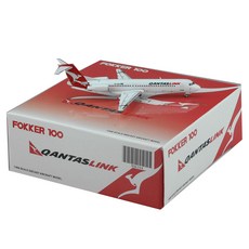 JCWings 1/400 aviation Australia Fokker 100 VH-NHY 비행기 다이캐스트, 혼합 색상