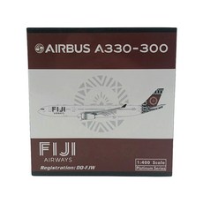 Phoenix 1/400 Fiji air A330-300 DQ-FJW 비행기 다이캐스트, 혼합 색상