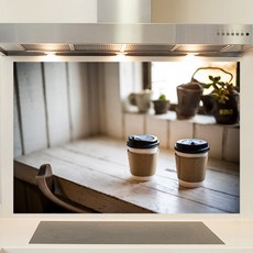 샤이니아트 주방아트보드 두잔의커피, 1개