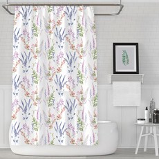리빙조이 북유럽 패턴 샤워커튼 SK036 180 x 180 cm, 1개