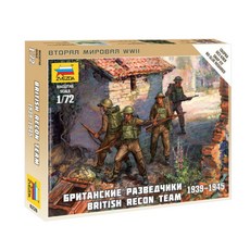 ZVEZDA 1:72 英國偵察隊塑料模型, 1個