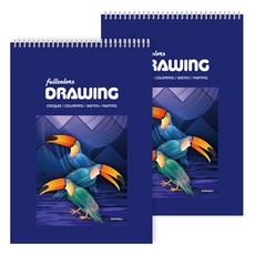 영아트 패드형 스케치북 200g x 2p, 5절, 25매