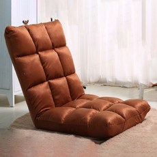 보테바인 DB 격자무늬 접이식 침대 의자, 브라운