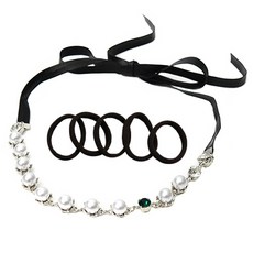 루머스 송이펄 밴드 무매듭 슈슈 2종세트