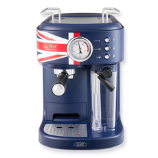 pLAniT Espresso咖啡機 Diato, PCM-F21(英國國旗藍色）, 乳白色