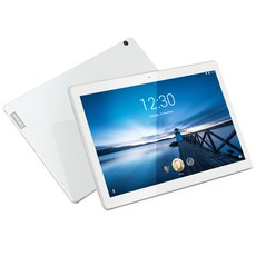 레노버 Tab M10 태블릿PC, Wi-Fi+Cellular, 화이트, LGU+ 유심 포함, 32GB, TB-X605L