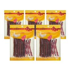 개빼로 강아지 껌 6p, 오리고기 + 소가죽 혼합맛, 70g, 5개 오리고기 + 소가죽 혼합맛, 5개