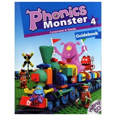 Phonics Monster 1nd edition. 4 Consonants & Vowels (TG + Hybrid CD), THE LAB