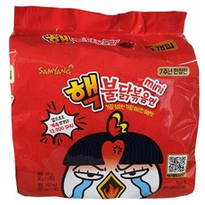 삼양 핵불닭볶음면 미니 80g, 5개입