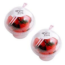 봄91 D-9 270ml 돔형 디저트컵 50p + 맛있게드세요캔디팝 스티커 50p + 포크 랜덤 발송 50p, 1세트