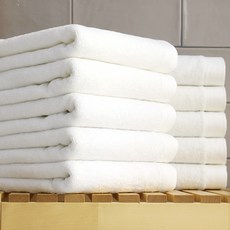 코튼타올 프리미엄 호텔타올 150g 30수 연사, 화이트, 10개입