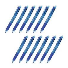 제브라 볼샤 사라사 3+S SJ3 볼펜 + 샤프 0.5mm, 블루, 12개
