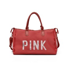 윰미엘 여행용 슈즈포켓 PINK보스턴가방