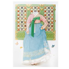 From&To T225-6 感恩節賀卡4p+信封4p+鑲嵌4p, 混色, 1套