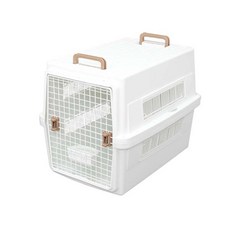 아이리스 강아지 여행 캐리어 이동장 ATC-870, 화이트, 1개 화이트, 1개