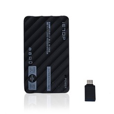이탑 USB3.1 올인원 멀티카드리더기 + OTG C타입 젠더, C3-07, 블랙