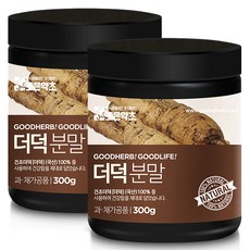 조은약초 프리미엄 더덕 분말, 2개, 300g