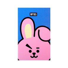 BT21 다이어리S + 스티커 + 포토 프레임 카드, 쿠키
