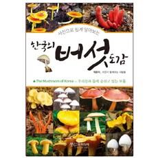 사진으로 쉽게 알아보는 한국의 버섯 도감:우리산과 들에 숨쉬고 있는 보물, 윤미디어, 자연과 함께하는 사람들 저