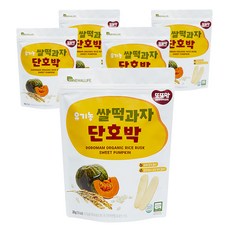 또또맘 유기농 쌀떡과자 20g, 단호박, 5개입