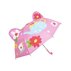  해피타운 유아동 핑크플라워 입체 우산 