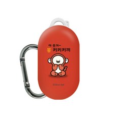 트라이코지 귀염뽀짝 갤럭시 버즈 플러스 이어폰 케이스, 단일 상품, 06 몽키키키