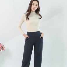 토마토팩토리 여성용 세상편한 롱일자 밴딩팬츠