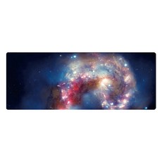 아리코 갤럭시 유니버스 마우스패드 900 x 400 x 2 mm, GU013, 1개