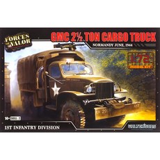 레프리카 프라모델 1/72 GMC 2 5톤 카고 트럭 노르망디 1944 프라모델 WTS101605KIT, 1개