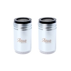 리빙듀오 아쿠아 스킨케어 세면대 정수필터 큐어워터탭, 2개