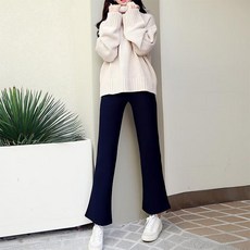 오키진 여성용 부츠컷 슬랙스