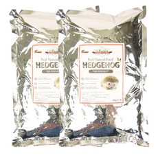 고슴도치사료, 600g, 2개