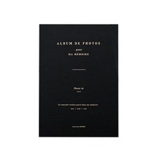 아이코닉 포토인 3X5 포토앨범, BLACK, 50매