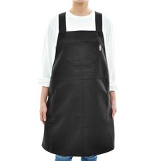 바이데코 방수 기모 원피스 앞치마, 블랙, 3개