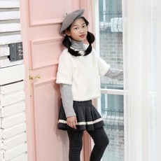 또래친구 여아용 G 양털반팔 3피스 세트