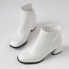 잭앤질 지퍼 미들힐 앵클 부츠 5cm JC9641