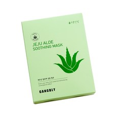 강블리 제주 알로에 수딩 마스크팩 25ml, 1매입, 100개