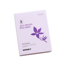강블리 제주 한란 탄력 마스크팩 25ml, 1매입, 100개