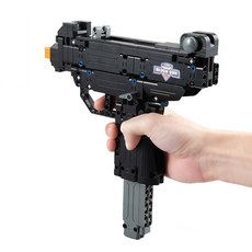 프랜드 Micro UZI DIY 조립식 장난감총, 혼합 색상